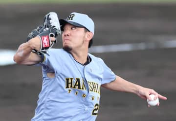 阪神・伊藤将 打球直撃の左膝心配なし2回1安打無失点 開幕ローテ入りへ「いいコースに（球が）いっている」