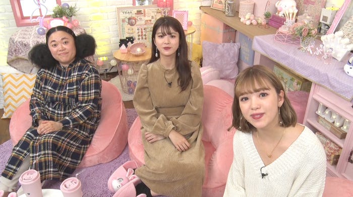 江上敬子、馬場ふみか、藤田ニコル (提供画像)