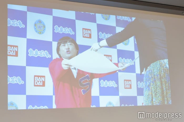 イベントでも遠近法を駆使/上杉みちくん(C)モデルプレス