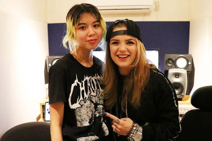 DJ moe、ソフィー・フランシス(提供写真)