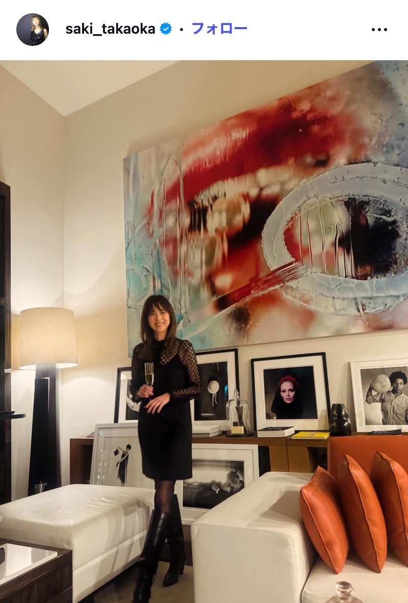 高岡早紀Instagramより