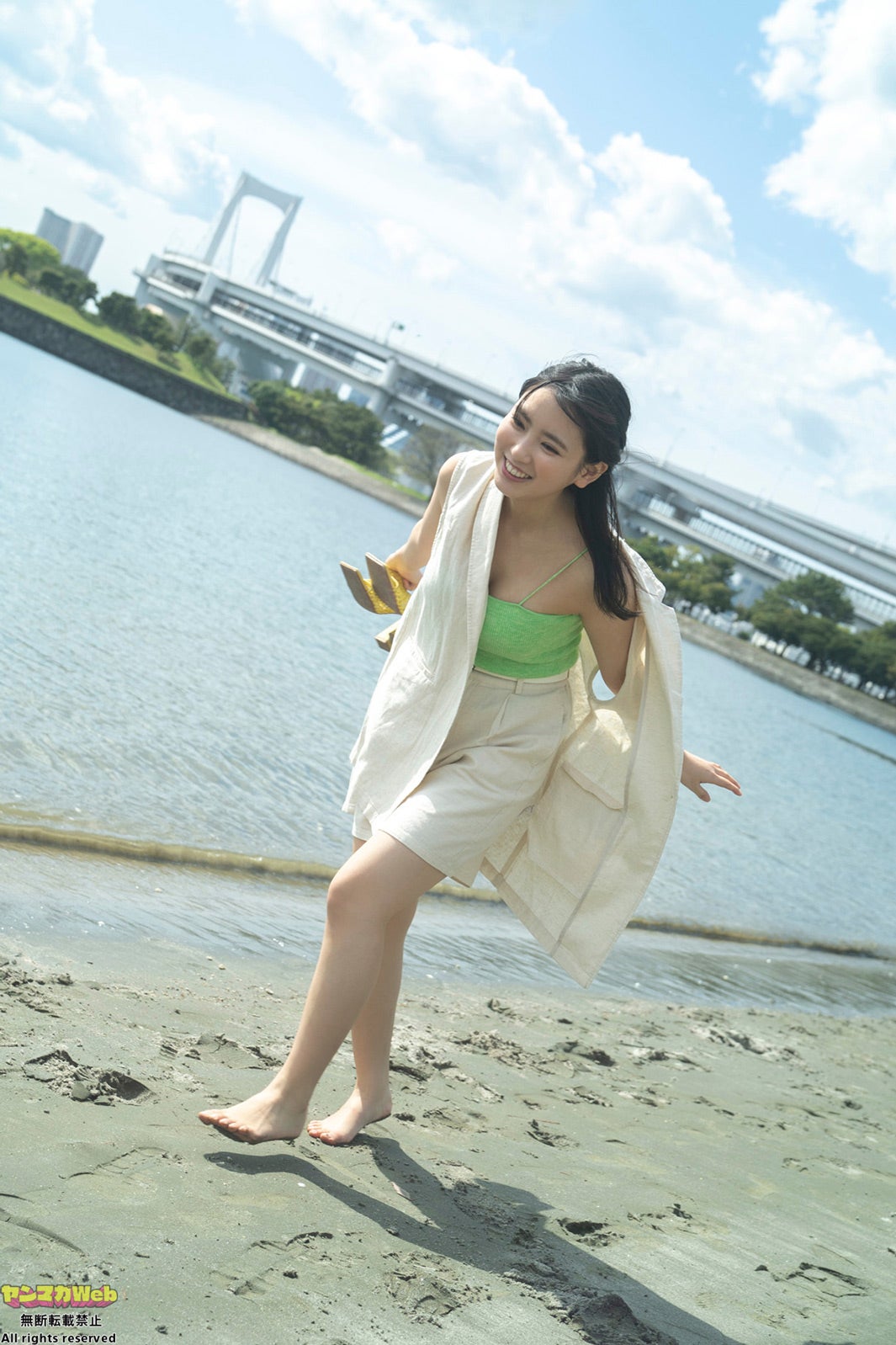 沢口愛華（C）佐藤佑一／ヤンマガWeb