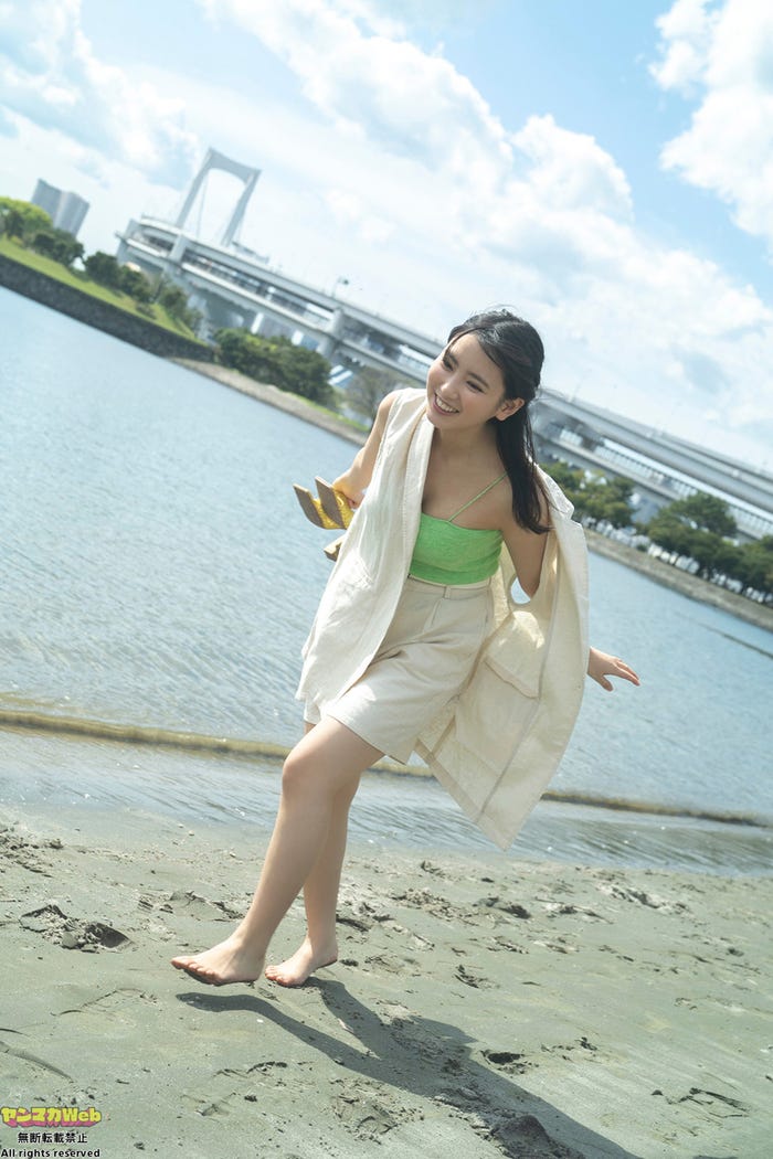 沢口愛華(C)佐藤佑一/ヤンマガWeb