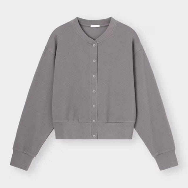GU　UVカットカーディガン　紫外線対策