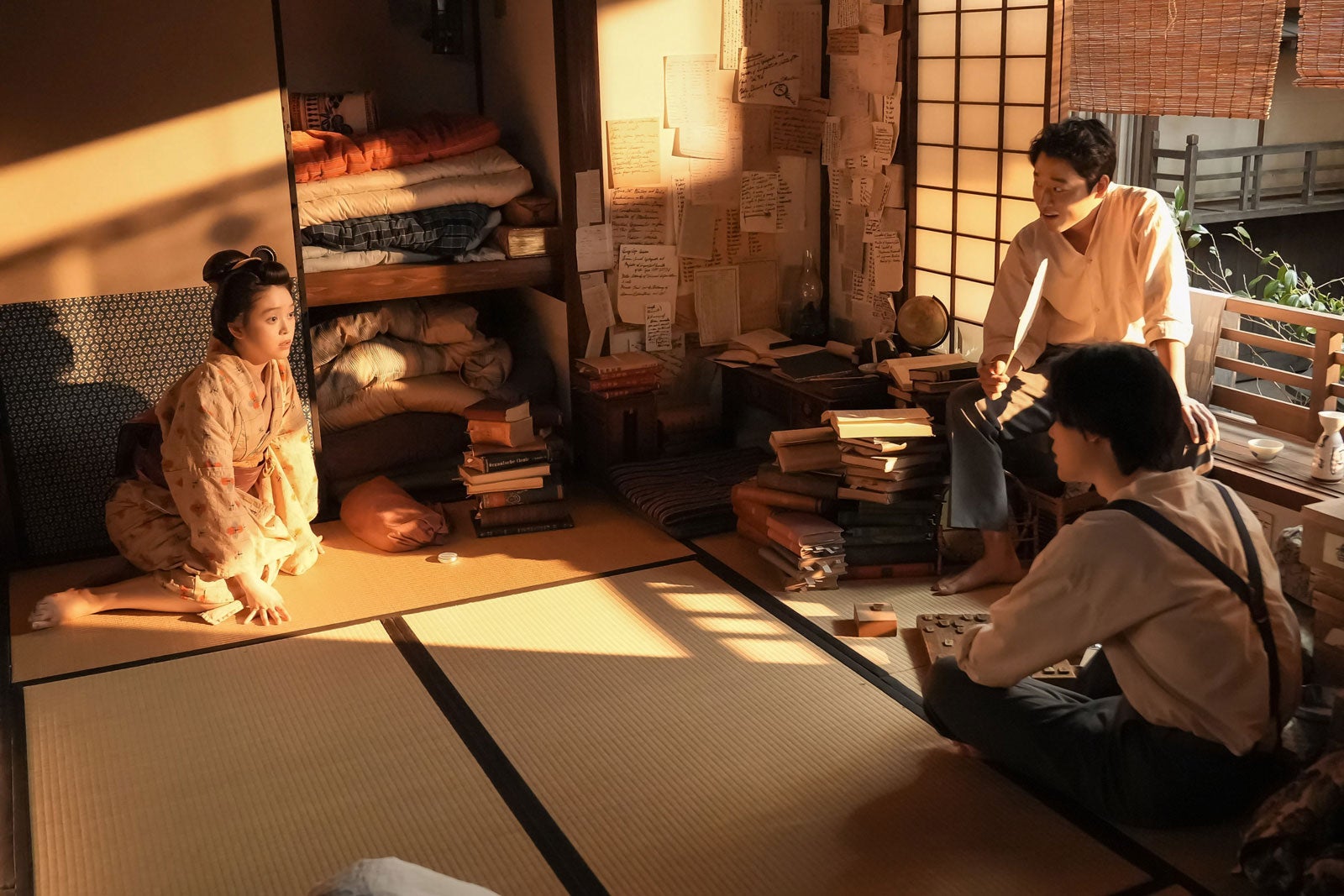 高石あかり、北野秀気、田中亨「ばけばけ」第17話（C）NHK