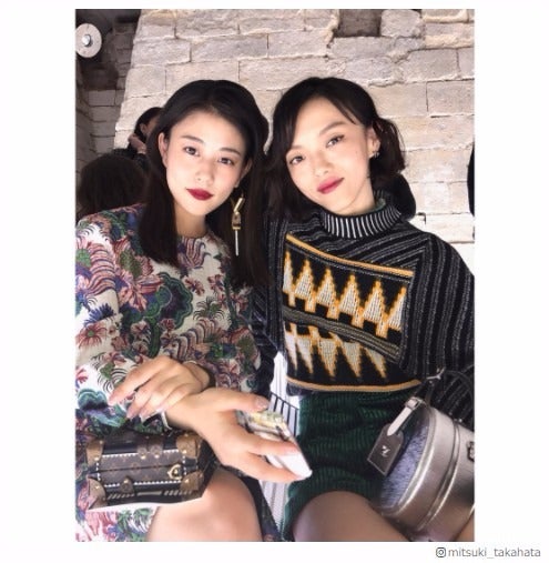 高畑充希、初の“パリコレ”で感化　福島リラとの2ショットに「色っぽい」「エレガント」