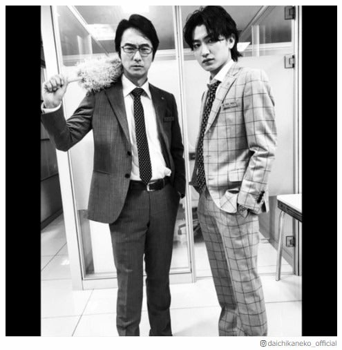 「おっさんずラブ」マロ＆政宗のイケメンすぎる2ショットに歓喜の声 金子大地、眞島秀和と劇場版クランクインを報告