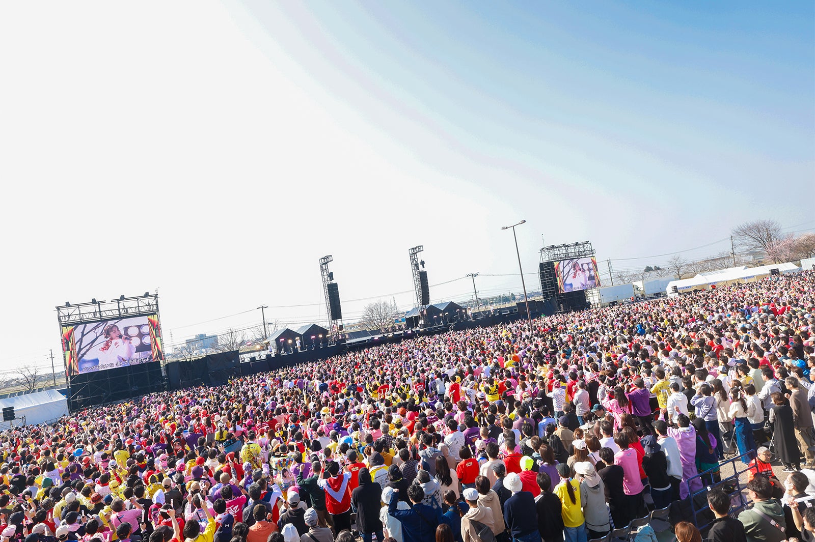 「ももクロ春の一大事2025 in 新発田市」の様子（C）笹森健一