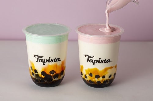 ブランドカラーのフォームはインスタ映え／画像提供：Tapista