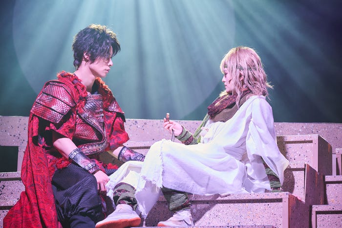 ゲネプロの様子(C)田村由美/小学館(C)2022舞台「BASARA」製作委員会