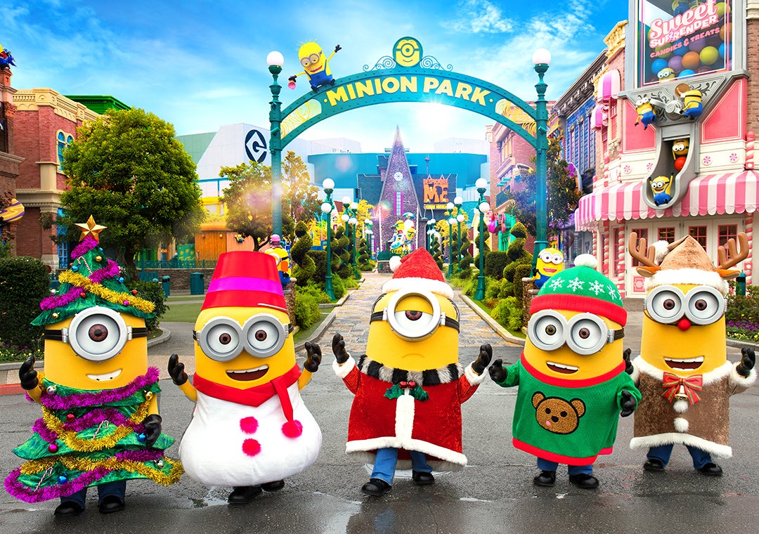 ミニオン・ジングル・ベロー・ミート &amp; グリート  ※画像は昨年実施のもの／画像提供：ユニバーサル・スタジオ・ジャパン