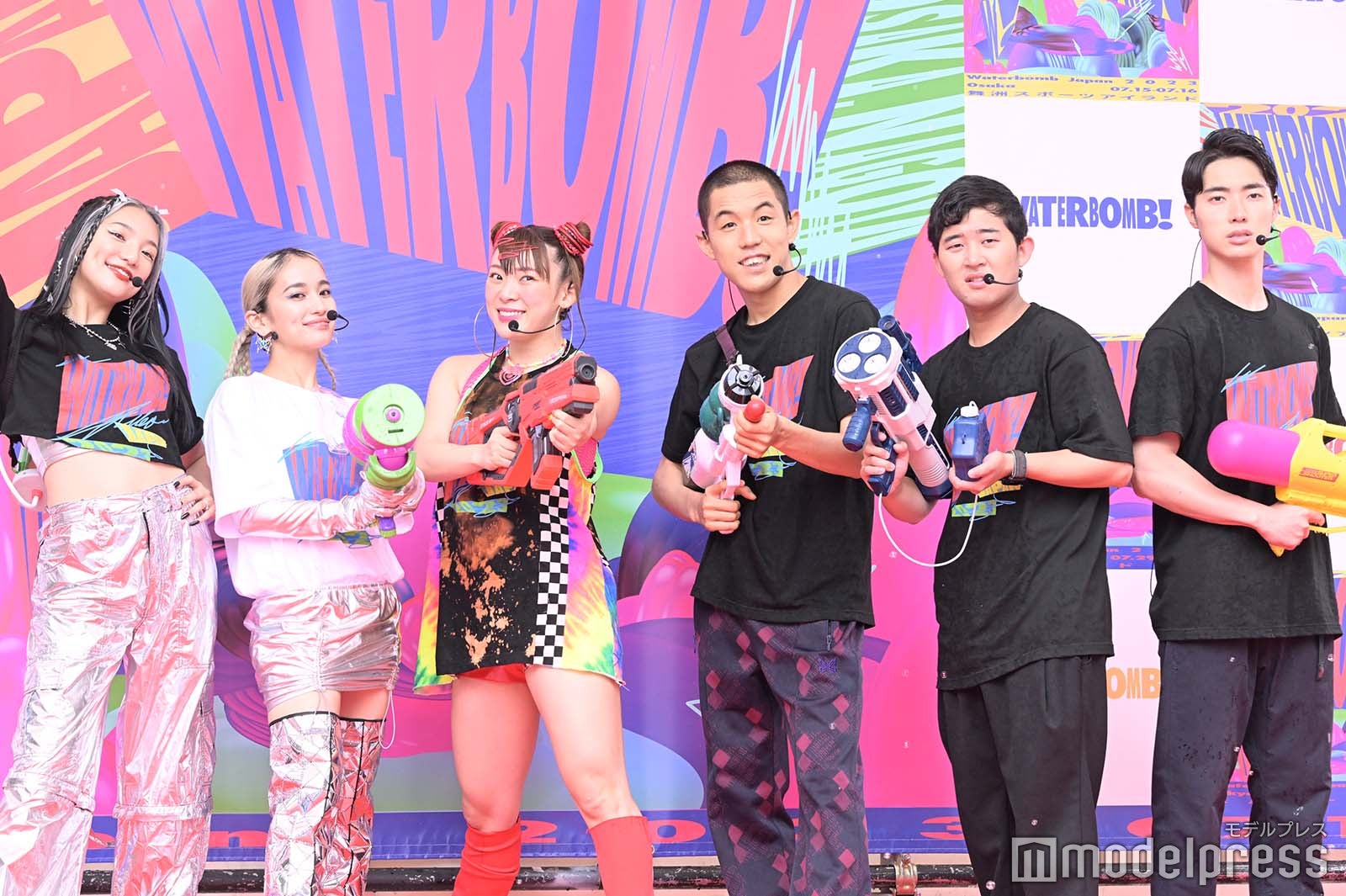 須田アンナ、YURINO、フワちゃん、都築拓紀、後藤拓実、石橋遼大／四千頭身（C）モデルプレス