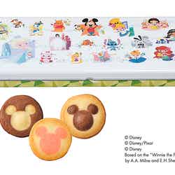“ディズニー”イースタークッキー缶(3種12個入)￥900（税込￥972）／（C）Disney／（C）Disney/Pixar／（C）Disney. Based on the “Winnie the Pooh” works by A.A. Milne and E.H. Shepard. 