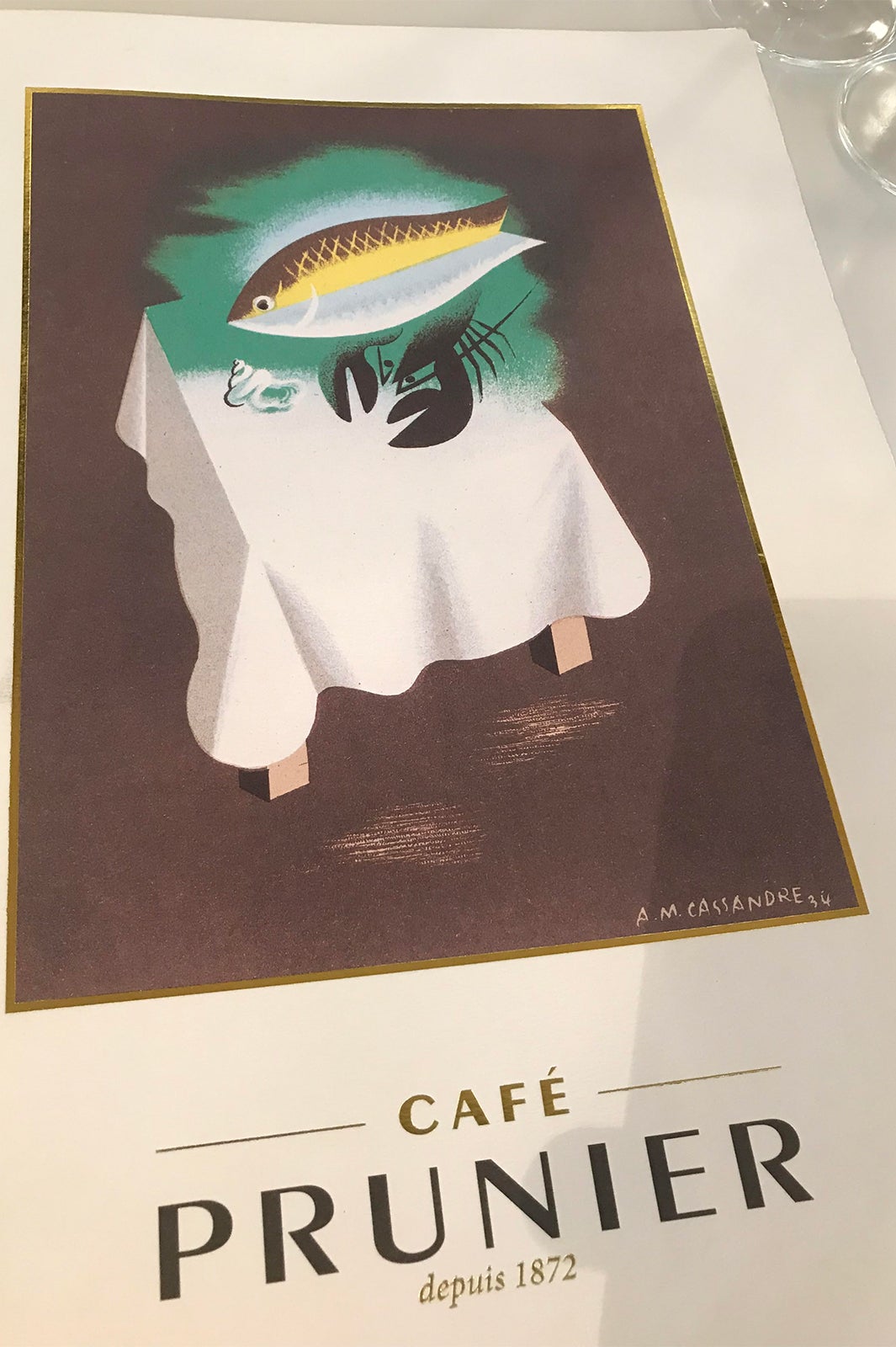 カフェ プルニエ／画像提供：CAVIAR HOUSE &amp; PRUNIER JAPAN