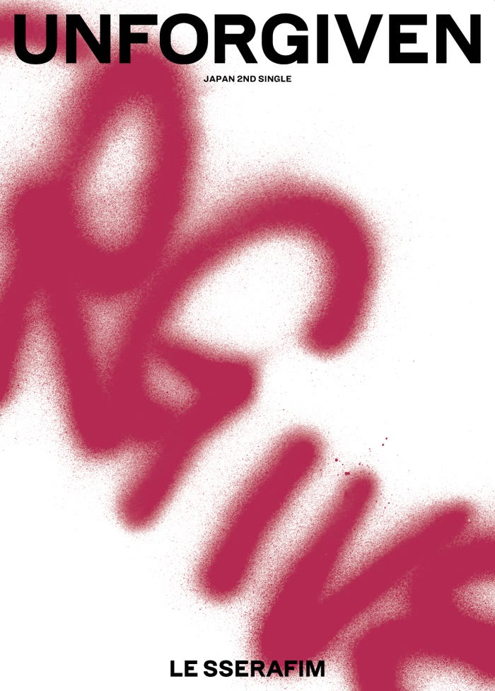 LE SSERAFIM「UNFORGIVEN」(8月23日発売)LE SSERAFIM Weverse Shop JAPAN盤(P)&(C)SOURCE MUSIC