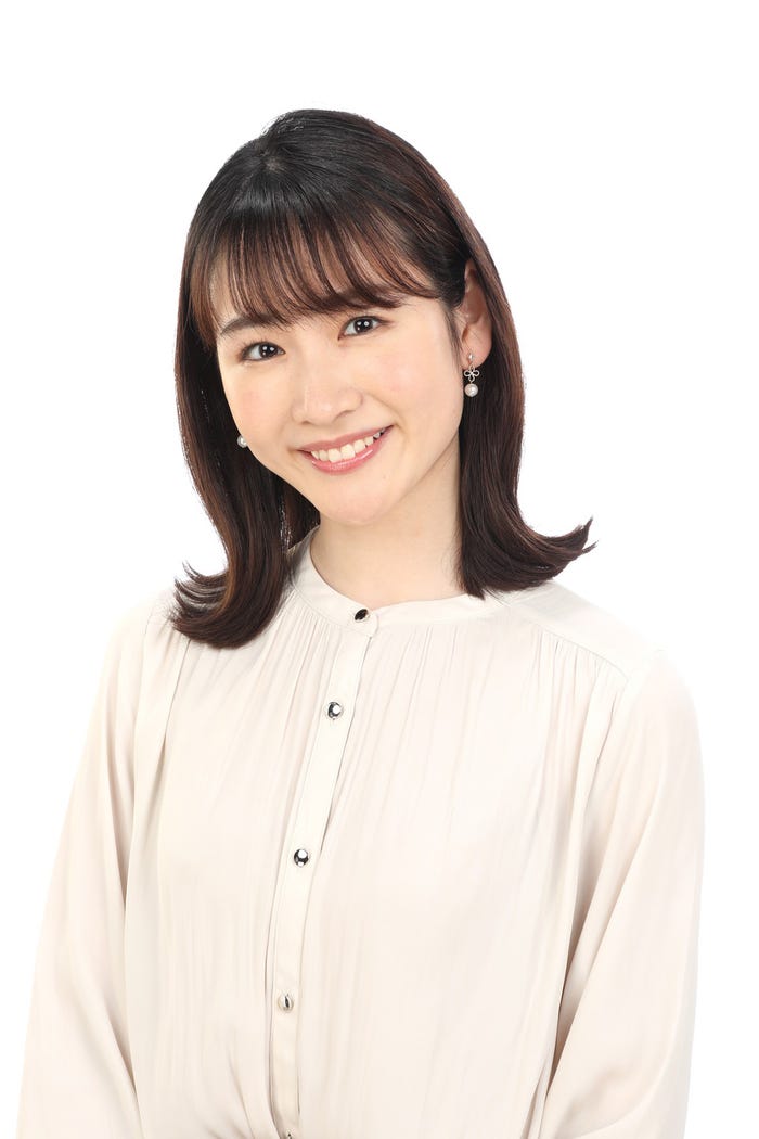 岸本理沙アナウンサー(C)フジテレビ