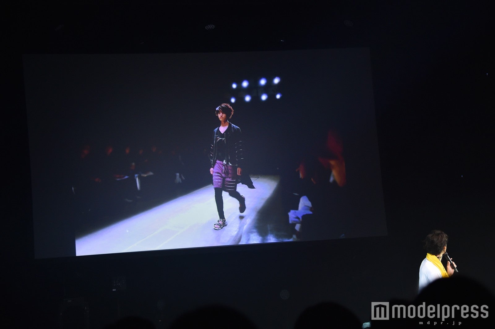 田口 淳之介／初の東京コレクション出演したときの写真（C）モデルプレス