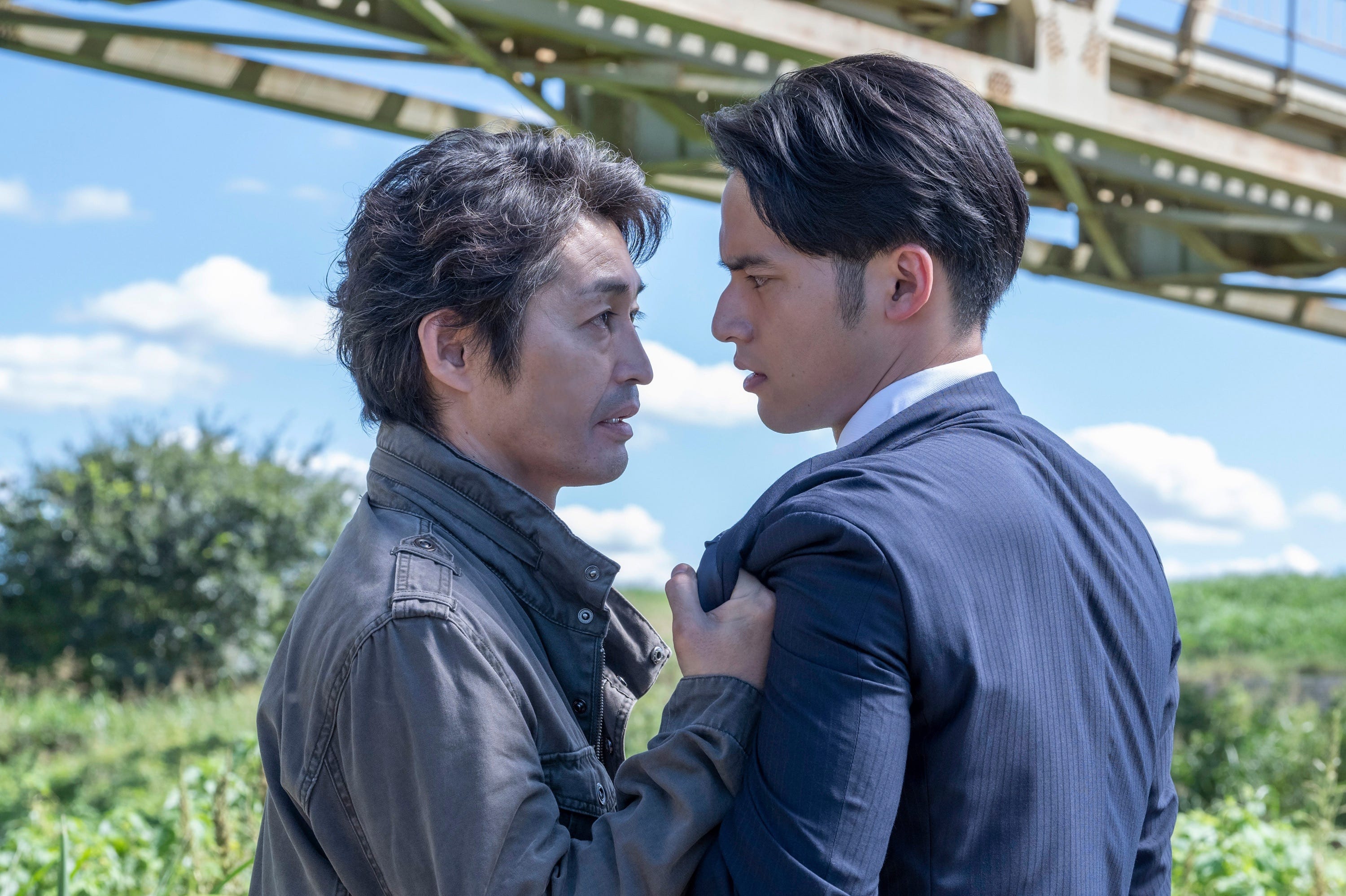 安田顕さんの芝居に圧倒されたと語る水上さん (C)WOWOW