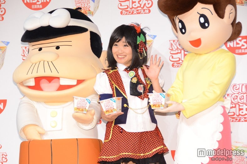 バカボンのパパとママと共演。