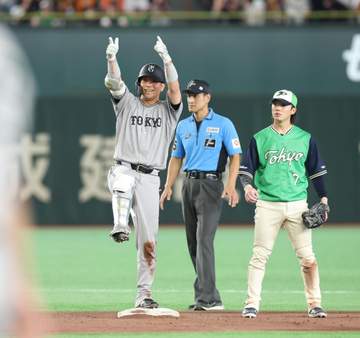巨人が2連勝でカード勝ち越し 貯金11に 六回に集中打で4得点逆転 小笠原が2勝目