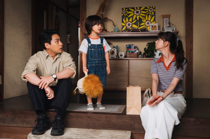 柳楽優弥、佐藤大空、齋藤飛鳥「ライオンの隠れ家」第3話(C)TBS