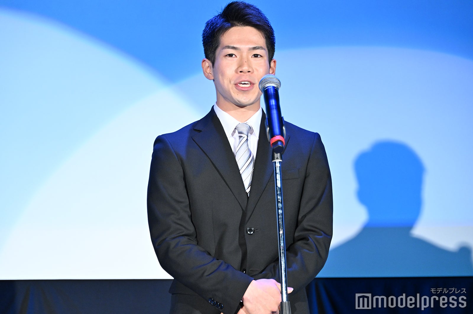 土居通徳さん／「第3回学生アナウンス大賞」スピーチの様子 （C）モデルプレス