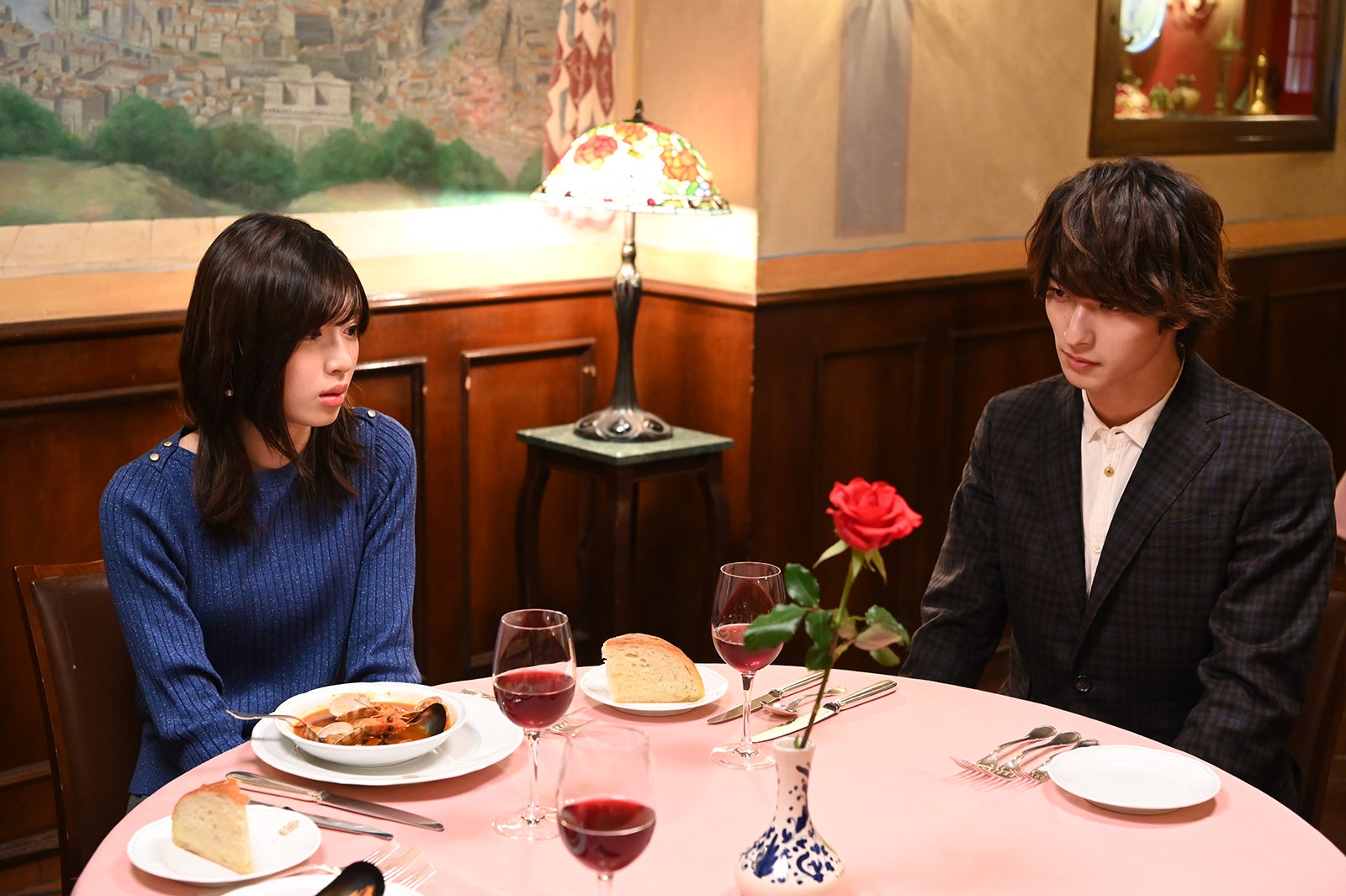 白石聖、横浜流星 （C）日本テレビ