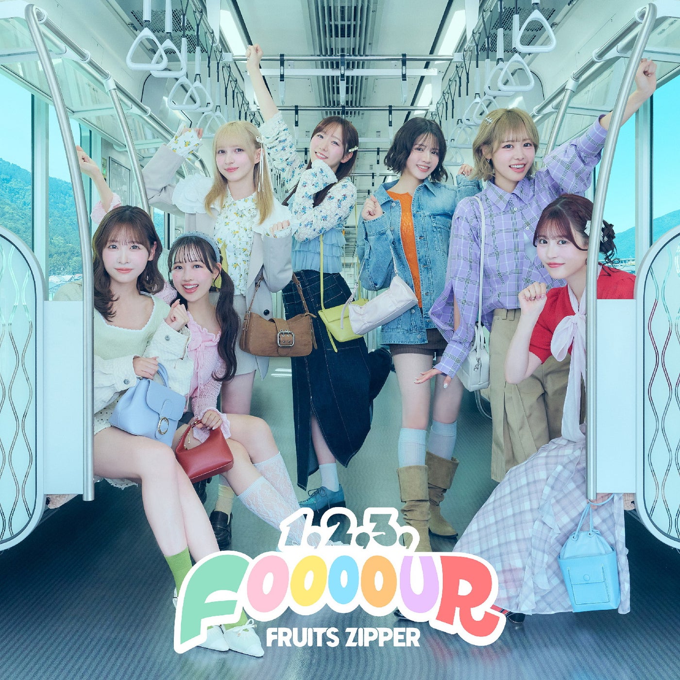 新曲「1,2,3,FOOOOUR」ジャケット写真／提供画像