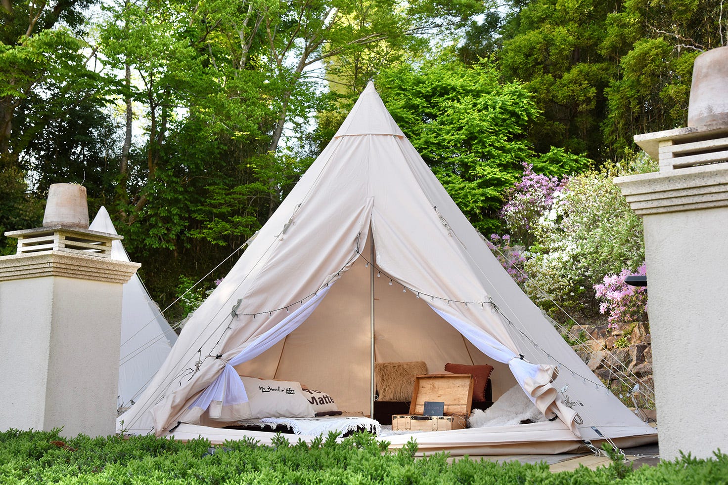 千葉「ザフォレストガーデンキミノモリ」自然の中でBBQ&デイキャンプ体験