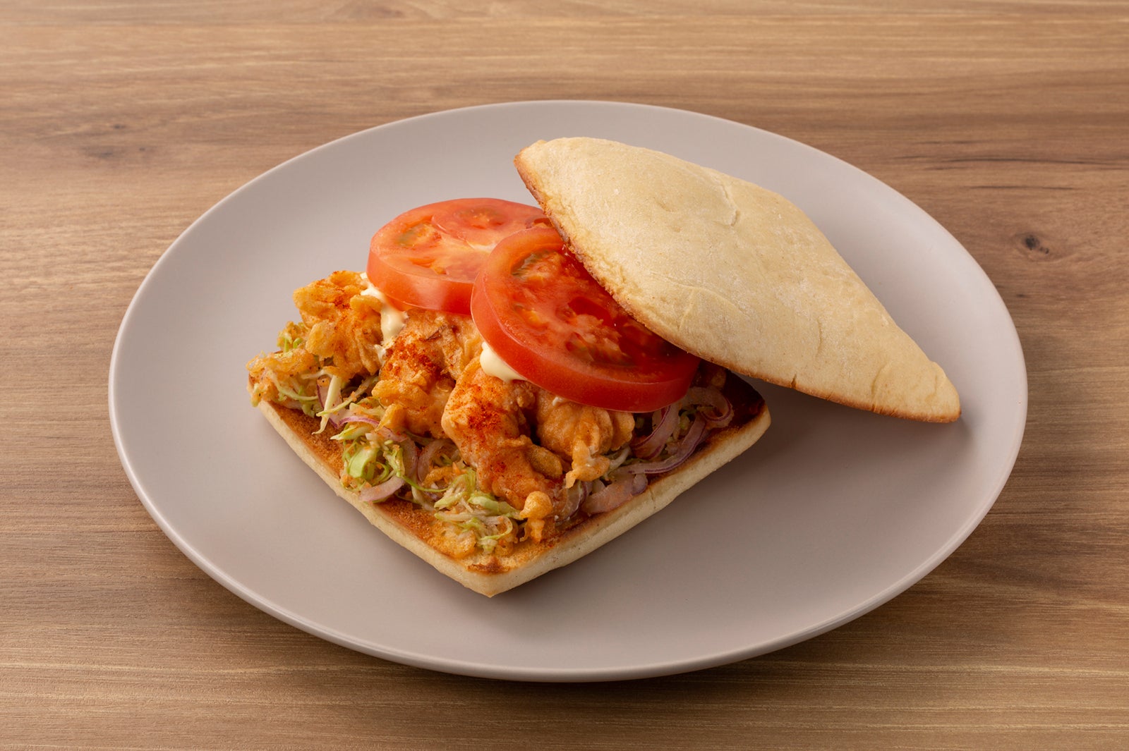 シュリンプポボーイサンドイッチ／画像提供：MORNING GLASS COFFEE JAPAN