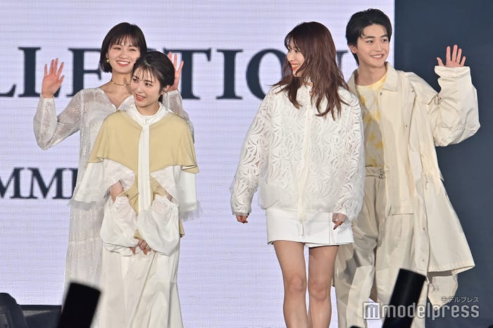 岡崎紗絵、浜辺美波、瀧本美織、高橋文哉 (C)モデルプレス