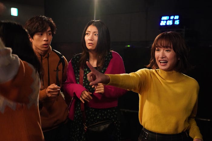 坂東龍汰、瀧内公美、門脇麦/「リバーサルオーケストラ」第3話より(C)日本テレビ