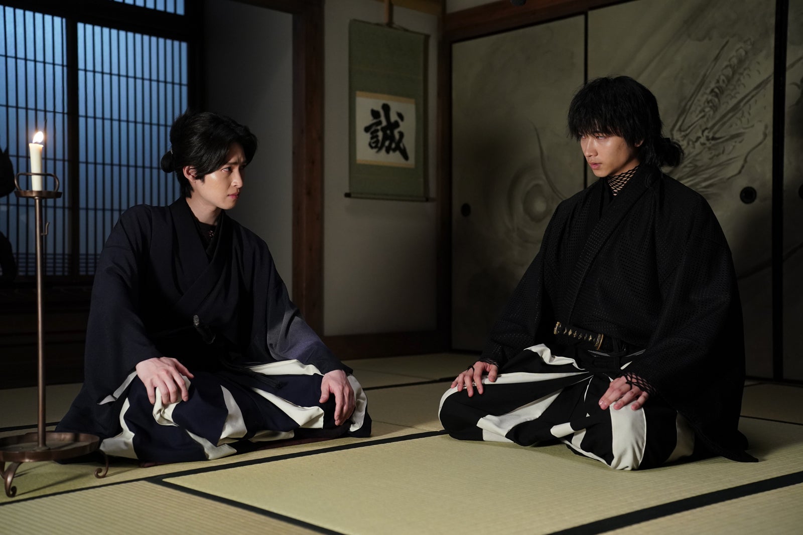 阪本奨悟、庄司浩平「君とゆきて咲く～新選組青春録～」第19話より（C）テレビ朝日