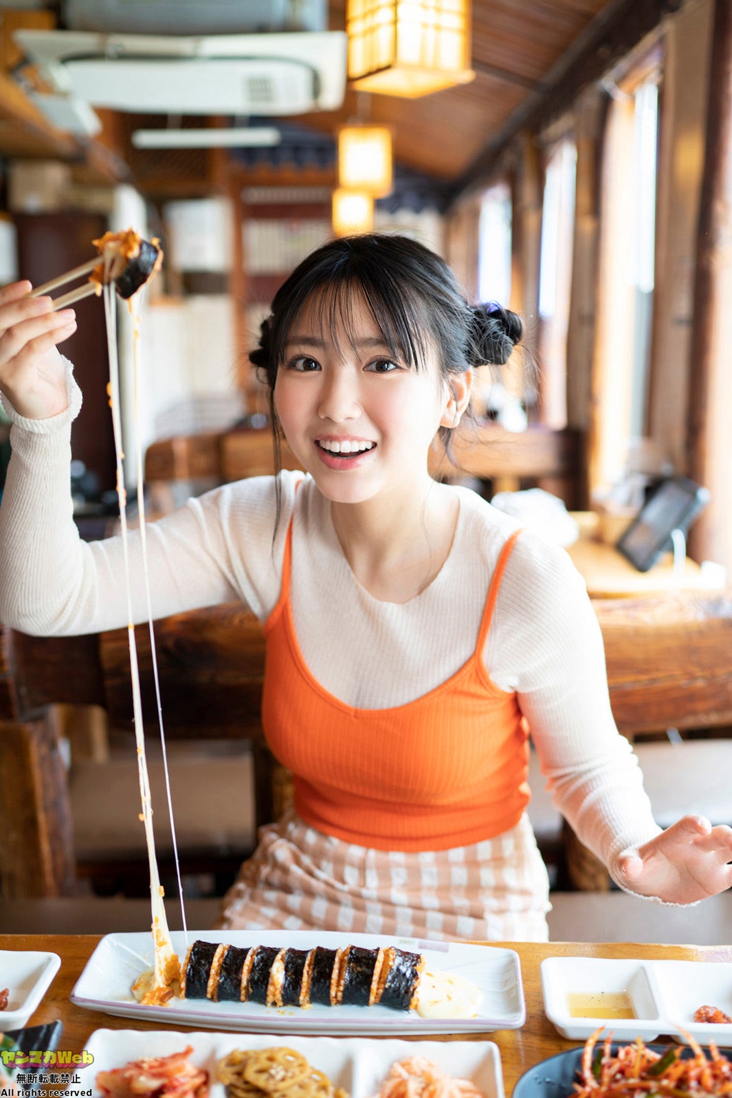 沢口愛華（C）佐藤佑一／ヤンマガWeb