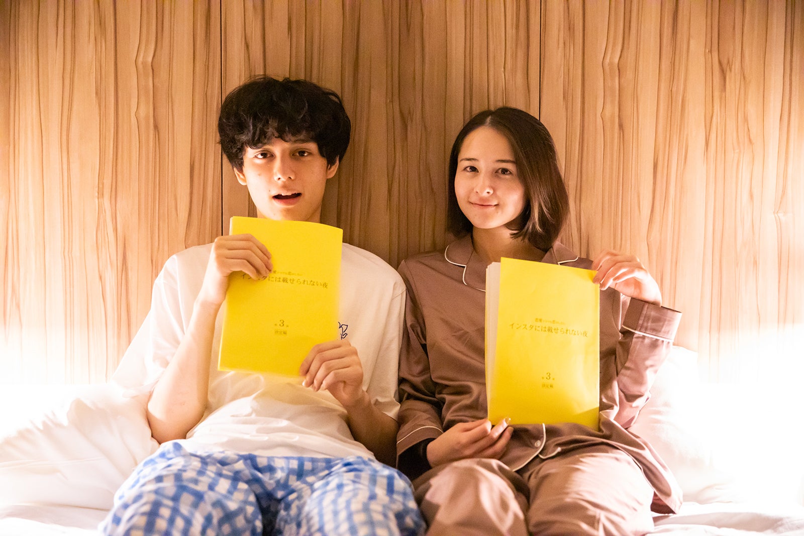 川合ルイ、夏目アミリア「恋愛ドラマな恋がしたい～Kissing the tears away～」（C）AbemaTV, Inc.