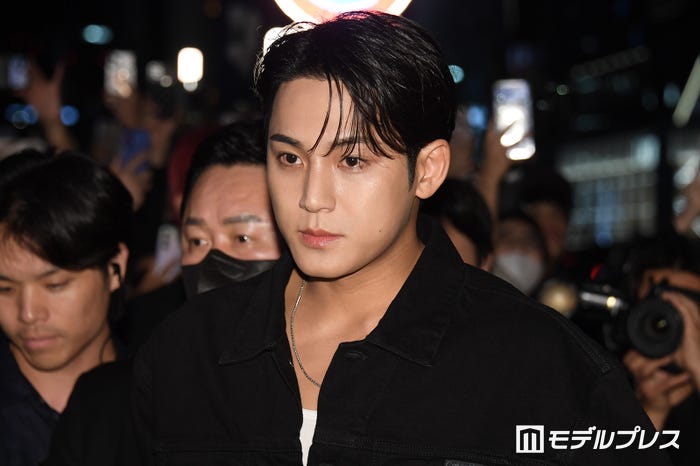 「Jung Kook for Calvin Klein」コラボレーションイベントに出席したMINGYU(C)モデルプレス