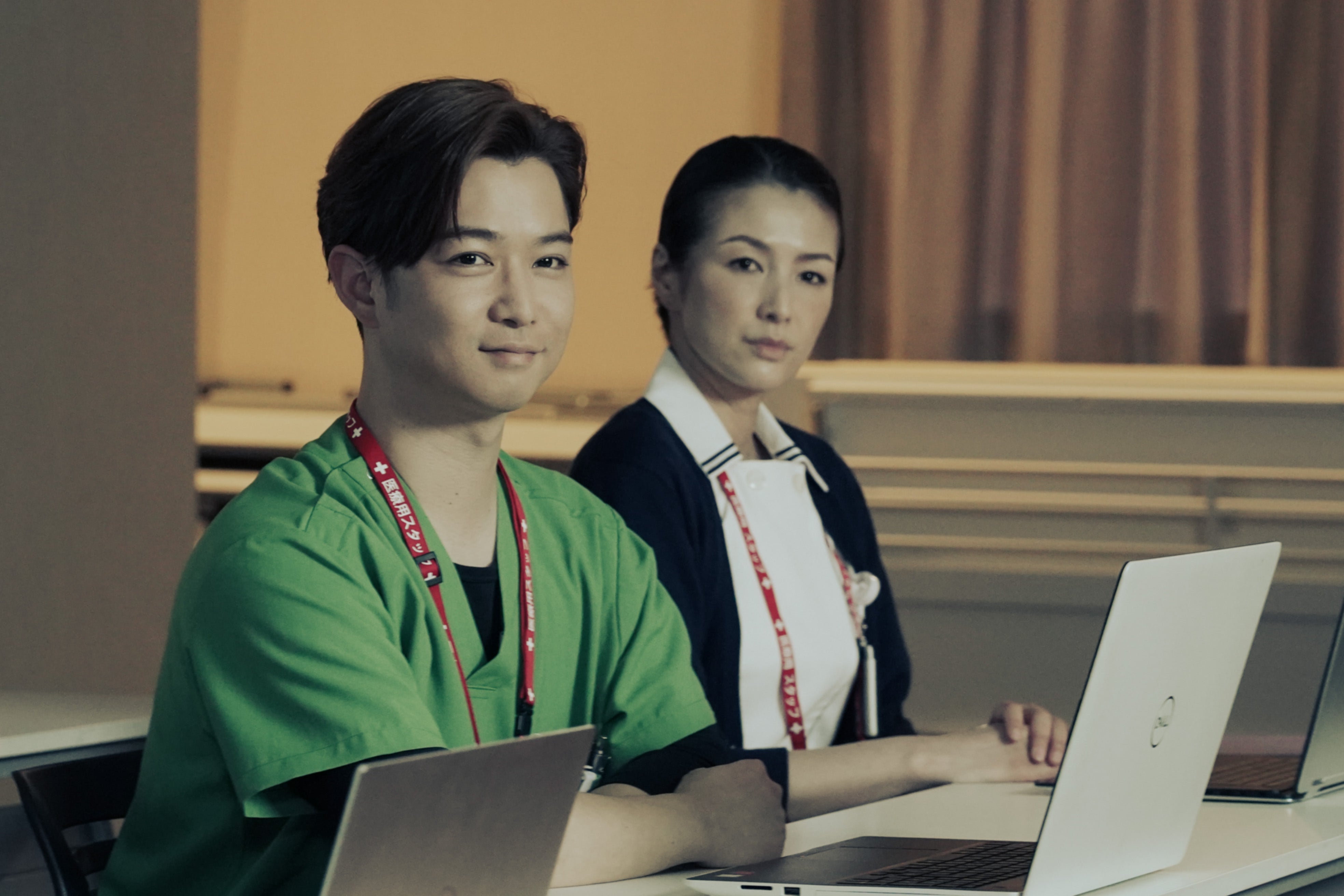 千葉雄大、吉瀬美智子「アンメット ある脳外科医の日記」より（C）カンテレ