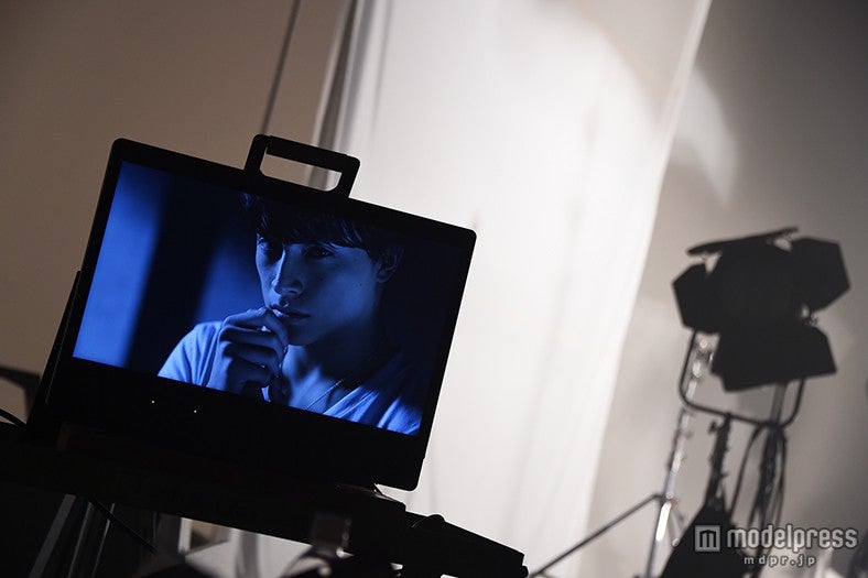 CM撮影風景／白濱亜嵐