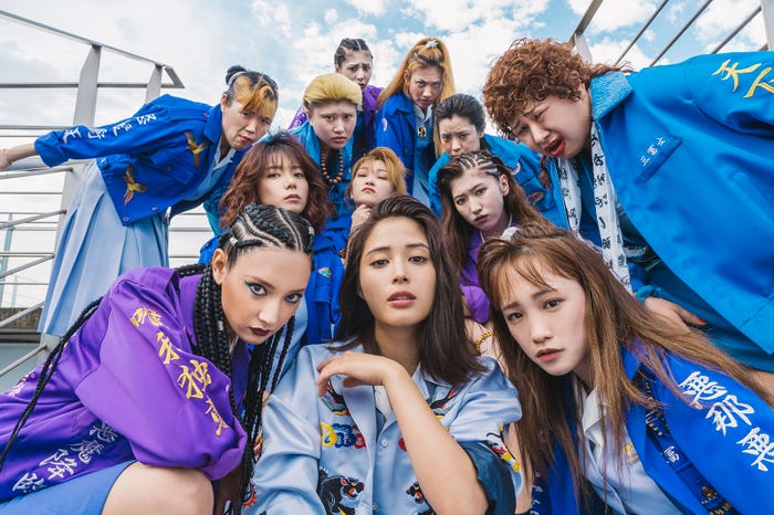 イベントで公開されたメイキング写真(C)2021「地獄の花園」製作委員会