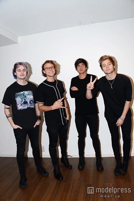 ブレイク後にも変わらぬスタンスを貫く／（左から）マイケル、カラム、アシュトン、ルーク