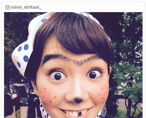 桐谷美玲、破壊力バツグンの“どじょうすくい”扮装に反響「可愛すぎ」「誰かと思った」