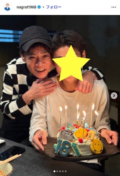 名倉潤Instagramより