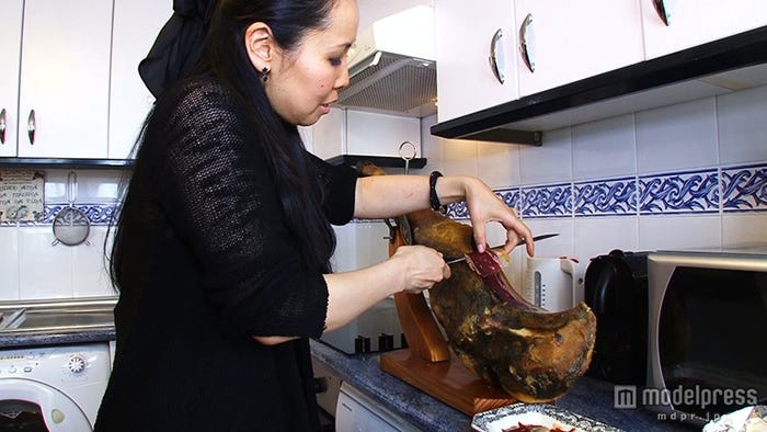 スペインの日本人妻・真理子さん/画像提供:毎日放送