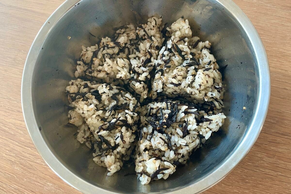 北斗晶 おにぎり