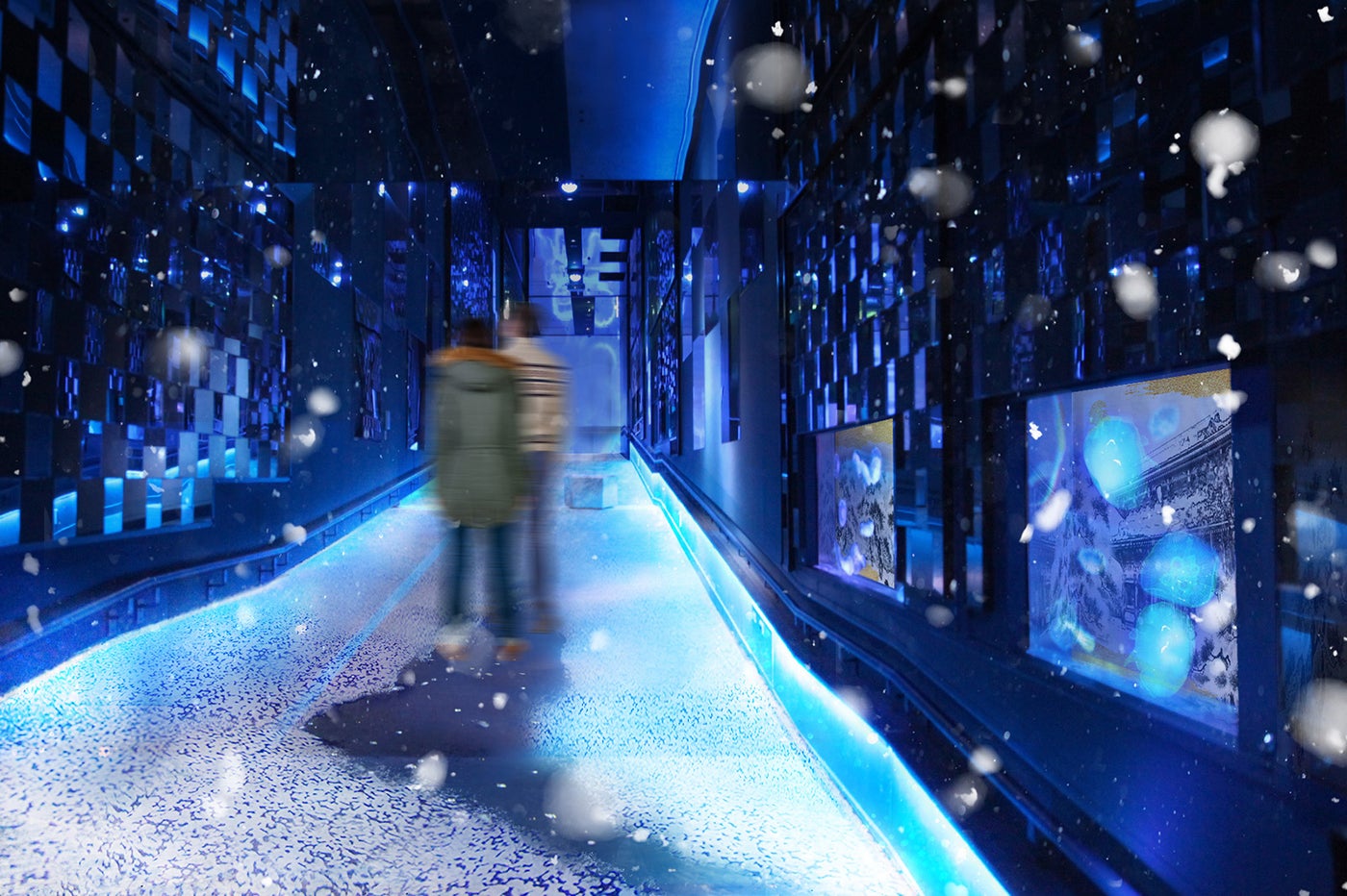 新展示「雪とクラゲ」イメージ／画像提供：すみだ水族館 