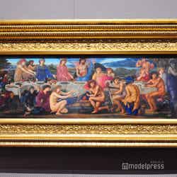 エドワード・バーン=ジョーンズ《ペレウスの饗宴》1872-81年、油彩、板　バーミンガム美術館（C）モデルプレス