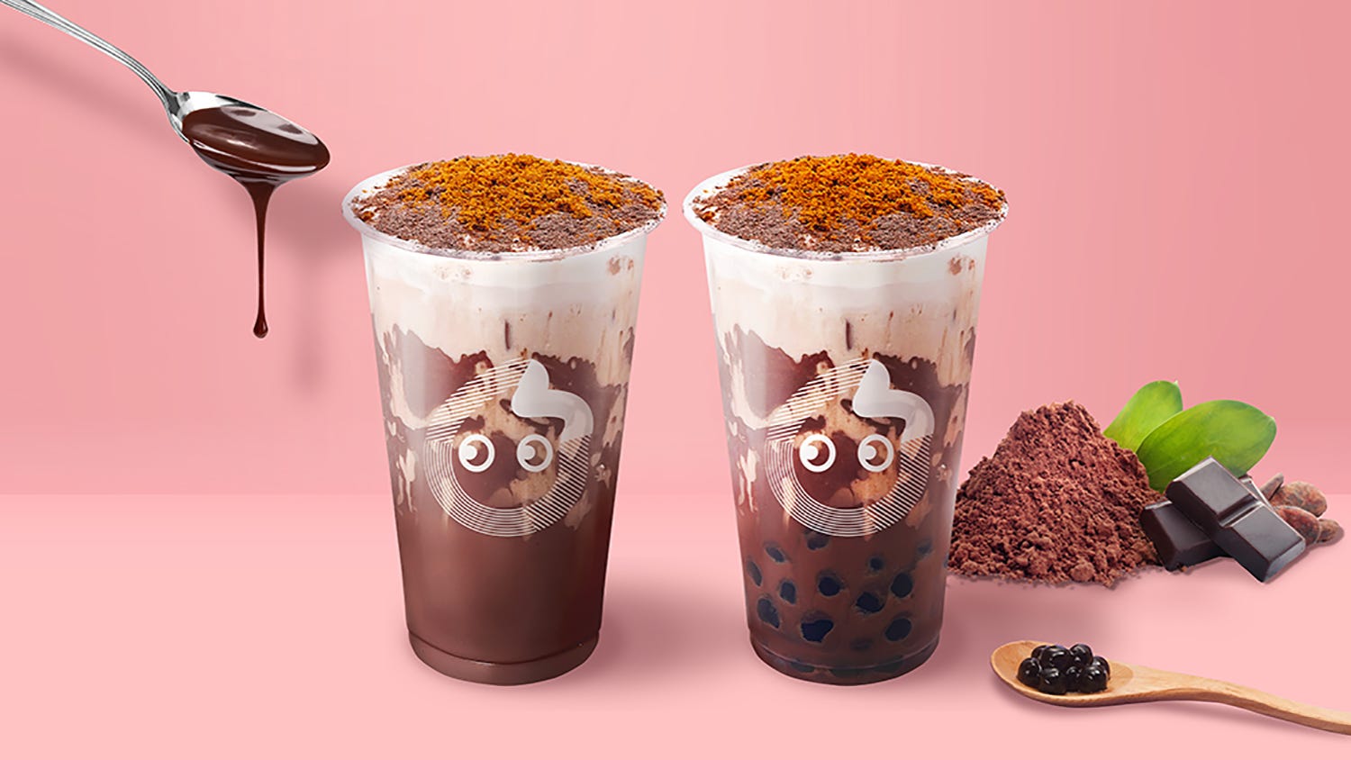 CoCo都可「CoCoダイナソー」“圧倒的チョコ感”のバレンタイン限定ドリンク