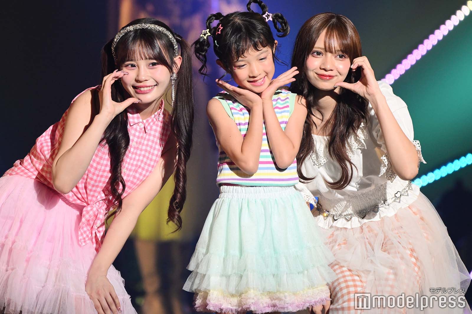 村川緋杏、円⾕安那さん、南なつ（C）モデルプレス