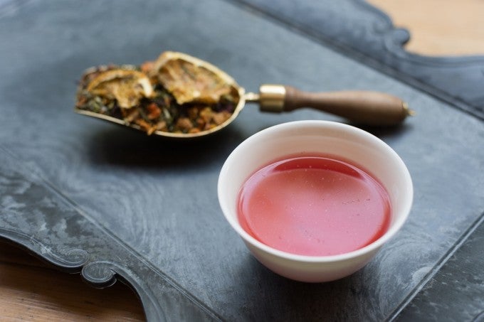 清澄白河にある紅茶専門店「TEAPOND」で提供されている香りの庭