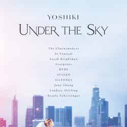 『YOSHIKI：UNDER THE SKY』キービジュアル（C）2023 A LIST MEDIA ENTERTAINMENT, INC.